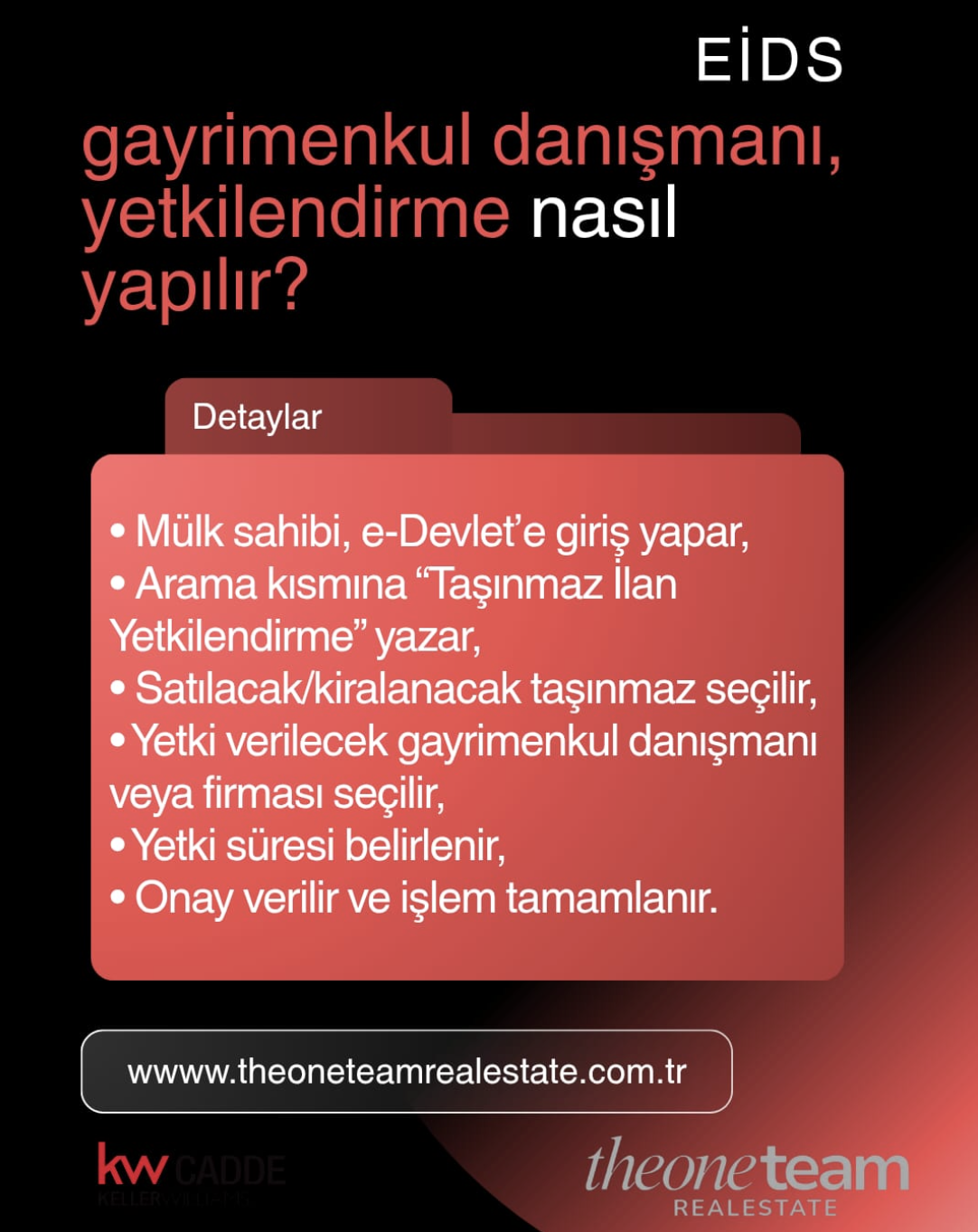 MÜLK SAHİBİ EİDS YETKİSİ VERMEK ZORUNDA! 