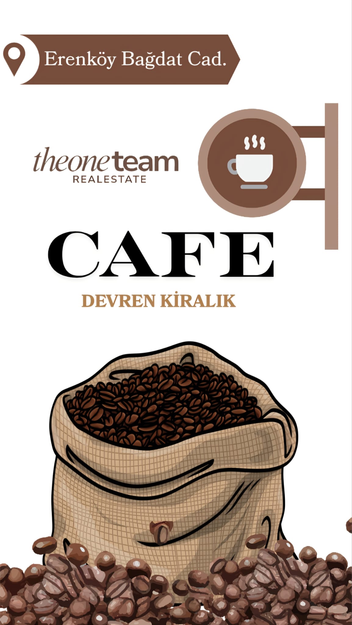 BAĞDAT CADDESİ ERENKÖY DEVREN KİRALIK CAFE