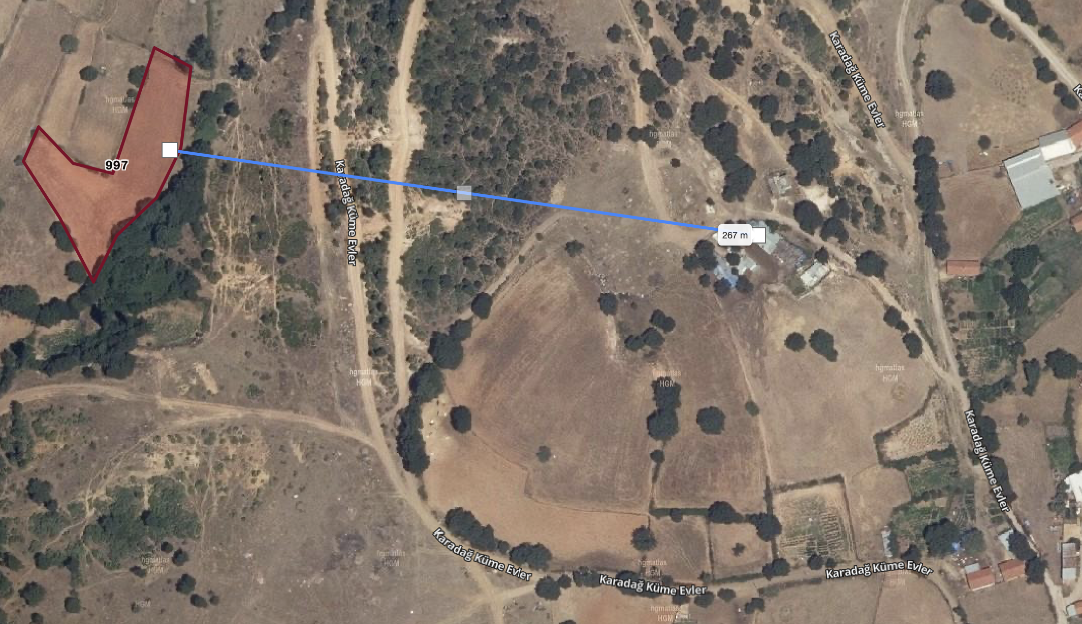 ÇANAKKALE ÇAN KARADAĞ SATILIK TARLA